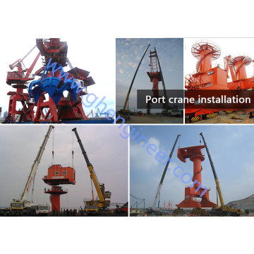 Shipyard Port Portal Crane guindaste doca